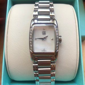 ESQ Movado Stainless Steel Women's Diamond Watch